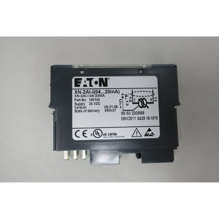 Eaton Xn-2Ai-I(0/4-20Ma) Analog Input Module XN-2AI-I(0/4-20MA)